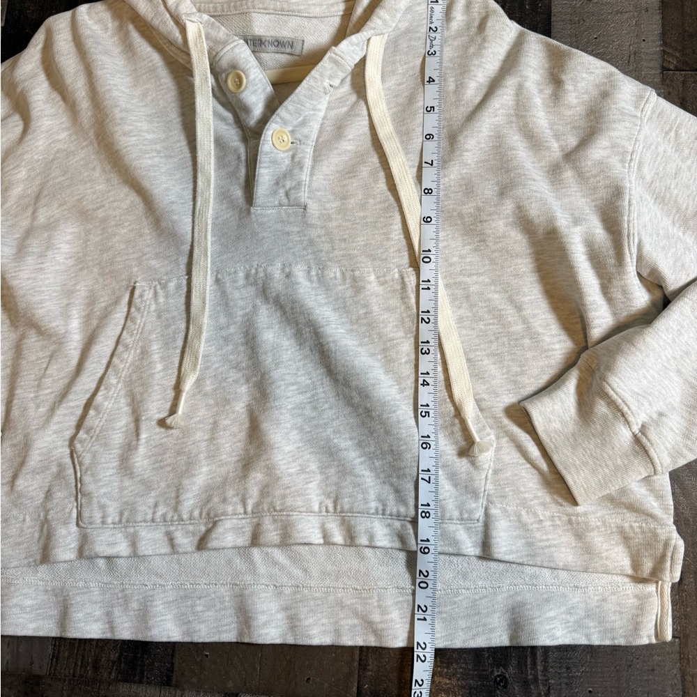 Outerknown Organic Cotton Hoodie‎ Pullover Coastal Grandma Minimalist Sweatshirt View 2